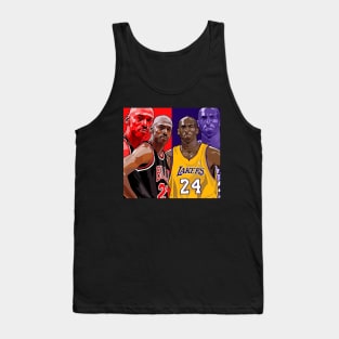 BASKETBALLART - GOAT 23 GOAT 24 Tank Top